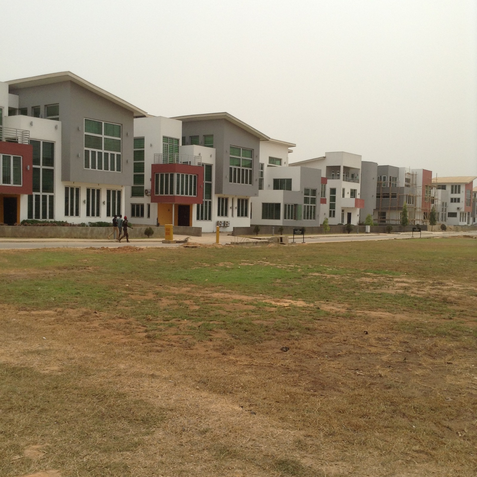 Construction of  6 units of 5bedroom Town house for City View estate Arepo Ogun State