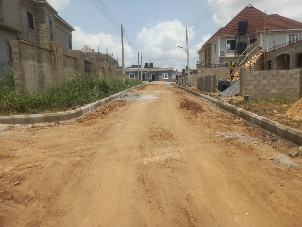 Road Construction Fairmont Hilltop Estate Alagbado