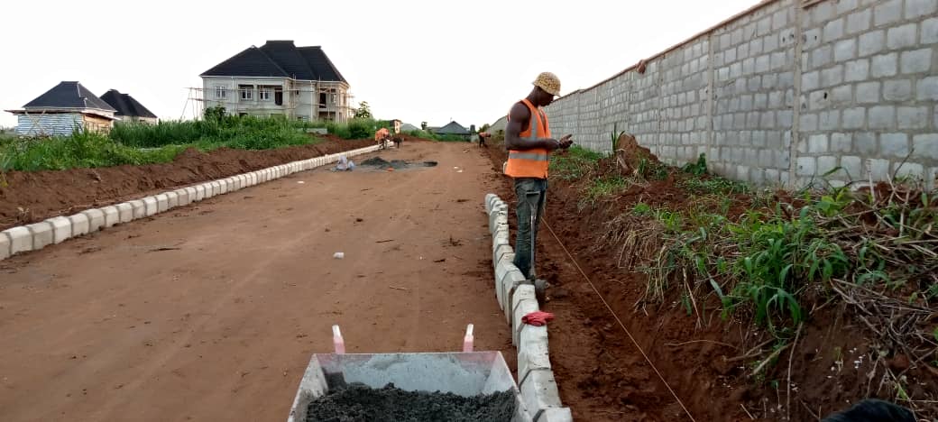 Road Construction Fairmont Hilltop Estate Alagbado