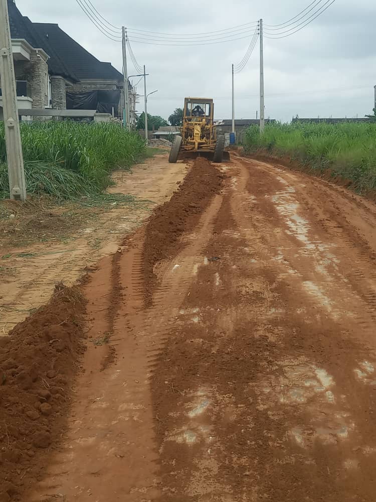 Road Construction Fairmont Hilltop Estate Alagbado