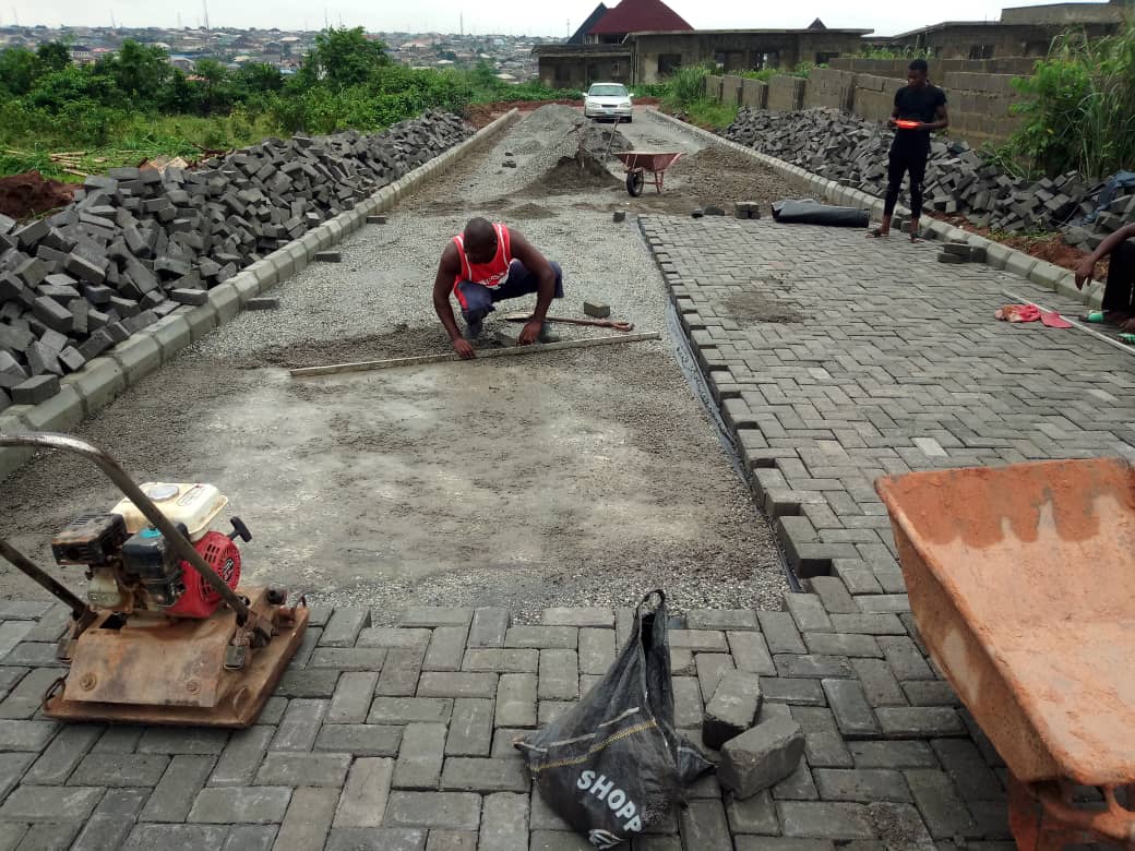 Road Construction Fairmont Hilltop Estate Alagbado